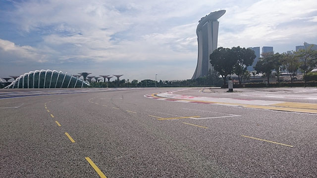 Formules 1 trasa Singapure