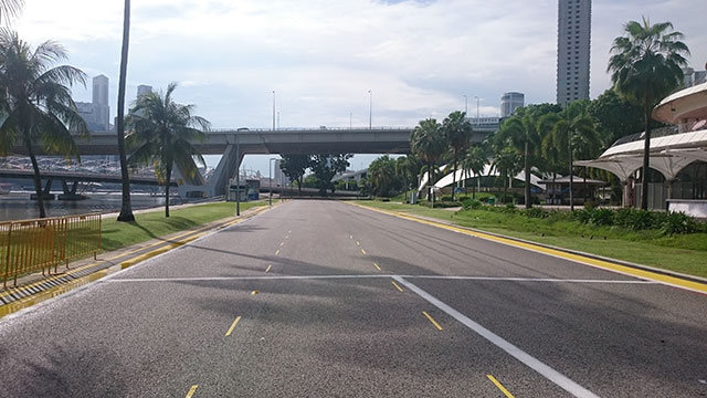 Formules 1 trasa Singapure