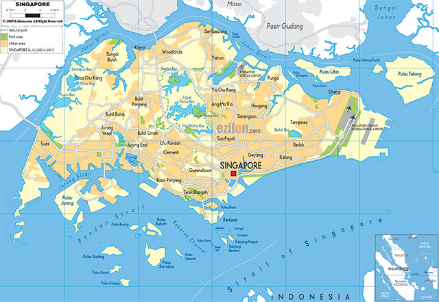 Sentosos sala, Singapūras